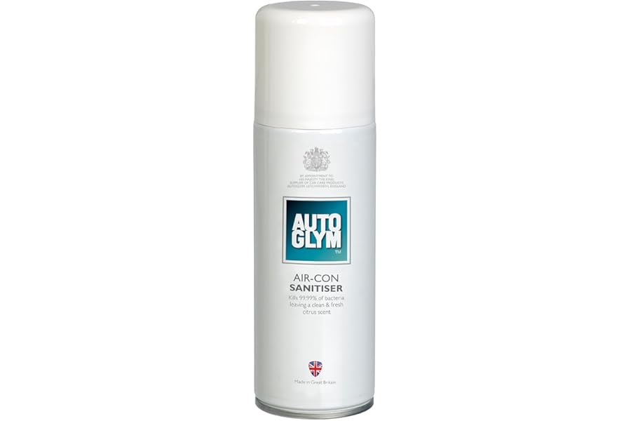 Autoglym AS150 Air-Con Sanitiser, 150ml, Packaging May Vary