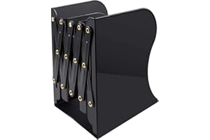 ZEEREE Podpórka na książki, metalowa, regulowana podpórka na książki, antypoślizgowe podpórki na książki, metalowe, dla dzieci, stojak na książki, organizer na książki, pudełko do przechowywania,