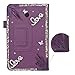 Produktbild spritech (TM) 3D Bling LG G Pad 7.0 Smart Shell Case Premium PU Leder Stand Cover für LG G Pad 7.0 V400/V410 (LTE)/vk410/UK410/LK430, violett, LG G Pad 7.0