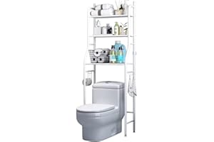 Frilla Badregal, Badregal, Badregal, Badregal (50 x 26 x 158 cm) | BATHFLEX (Weiß)