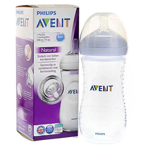 NIP Flaschenkühler Cool Twister inkl. inkl. 1 x Philips Avent NaturNah Flasche 330ml mit Sauger 3 Mo+ - 3