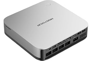 MINIS FORUM MINISFORUM Mini PC AI X1 Pro,AMD Ryzen AI 9 HX370 (12C/24T, jusqu'à 5,1 GHz) et carte graphique AMD Radeon 890M, écran 4K quadruple, double port LAN 2.5/WiFi 7/Bluetooth 5.4/Oculink, sans RAM ni SSD.