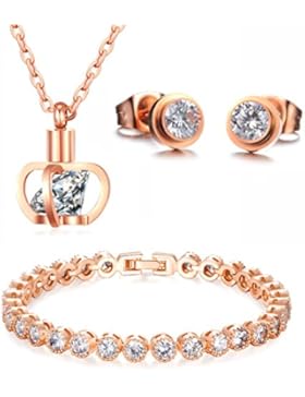 Kim Johanson Edelstahl Damen Schmuckset