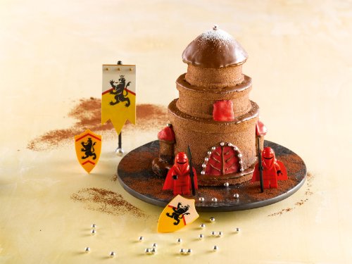 KAISER 3-D Vollbackform Burg Blech Silikon Handwäsche - 3