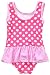 Attraco Baby Girls One Piece Swimwear Cute Polka Dot Swimming Costume Princess Bowknot Bathing Swimdress