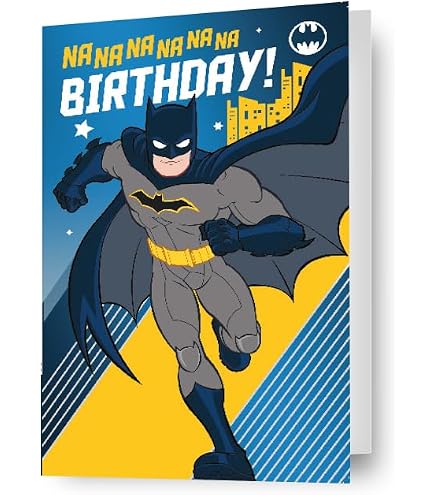 Carte D'anniversaire Vierge Avec Miniature Schnauzer Et Batman - Sous Cellophane - Neuf UK