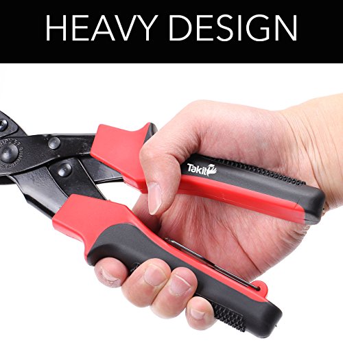 Takit PP1 – Lochzange, Hochstrapazierfähiges Leder-locherwerkzeug Für Gürtel, Geldbeutel, Armbanduhrenbänder Und Mehr, 6 Größen – 2mm , 2,5mm, 3mm, 3,5mm, 4mm, 4,5mm - 3