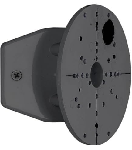 Konstsmide Eckbefestigung Für Außenleuchten – Matt-weiß, Lackiertes Aluminium, B15cm X T14cm X H8cm