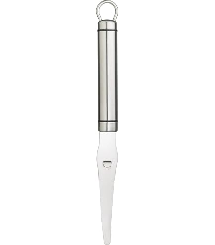 Cuillère à Pamplemousse En Acier Inoxydable - Ustensile Cranté Pour Fruits, Desserts, Salades - 15.5 Cm