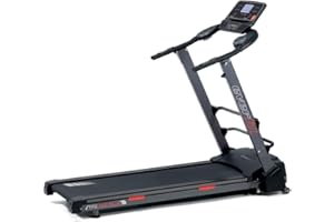 4Ever Fit Everfit TFK-455-SLIM, 16 km/h, HRC-Heart Rate Control, Préassemblé, Gain de Place, Fermeture facilitée, Air Cushions.