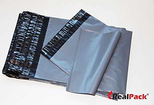 Bag It Plastics - Sobres acolchados (varios tamaños: 25,4 x 30,5 cm, 30,5 x 35,6 cm, 35,6 x 40,6 cm, 50 unidades), color gris