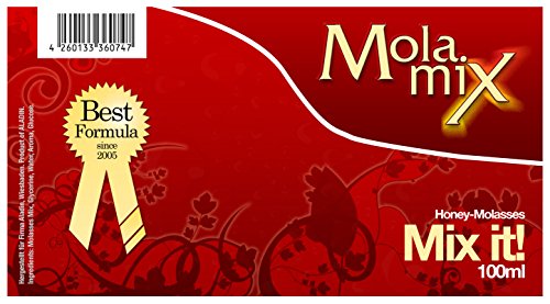 MOLA MIX Molasse VERSCH. Sorten 100 ML mit Honig Feuchthaltemittel Shisha Tabak #SF (4,95€/100ml) (Classic Honig)