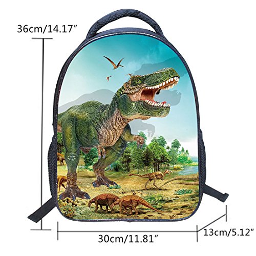 Freahap Cartable enfant Sac à Dos Motif Dinosaure Charmant #4