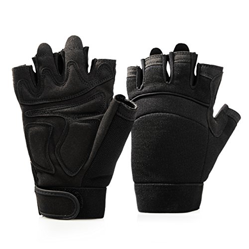 Lumaland Profi Fitnesshandschuhe Schwarz in verschiedenen Größen