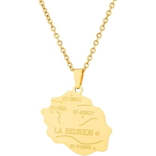 Pendentif Carte D'Italie En Plaqué Or 750° Argent - Achat / Vente Pendentif Vendu Seul Pendentif