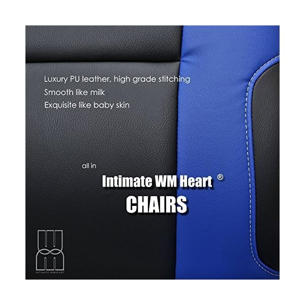 Racing Silla Gamer,IntimaTe WM Heart Silla de Escritorio Silla Gaming Silla Giratoria de Oficina, Altura Ajustable… - Image 4
