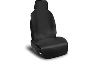 Zepphi Auto-Sitzschoner Vordersitze - Autositzbezüge universell kompatibel - Sitzschoner Sitzbezüge Auto universal wasserdicht - Überwurf rutschfest Schutzbezug Fahrersitz Beifahrersitz Vordersitz