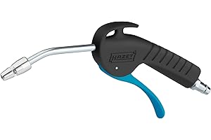 HAZET Druckluftpistole 9040P-4 I extreme Blaskraft I passend zum schnellen Entfernen von Spähnen oder anderen Fremdkörpern an schwer zugänglichen Stellen