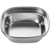 Metal G&uuml;m&uuml;ş Renk Barbek&uuml;, Sos Tabağı - Sos, Re&ccedil;el, Bal, Kaymak Kasesi, Tekli - 8x8x2,5 Cm - 1 Adet