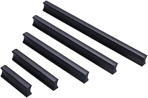 HY HUIJUN Möbelgriffe - 6 Stück Möbel Lochabstand 32mm Schrankgriff Schubladengriff Küchengriff Küche Griffe