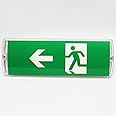 LED Emergency Exit Sign Light | Ceiling Wall Mounted | Bulkhead Emergency Light |CLEARWAY (LEFT ARROW)