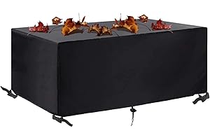HOLEILUCK Fundas Exterior Muebles Jardin 170x150 Funda Para Mesa De Jardin,Cubierta Oxford 420d, Sistente Al Invierno,Funda Impermeable,Funda Sofa Jardín Exterior Para Muebles De Jardín 170x150x74cm/LxWxH