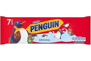 McVitie's Milk Chocolate Penguin Biscuits, 7 Biscuits (Pack of 1)