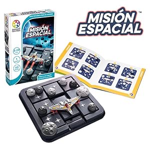Smart Games – Misión Espacial | Rompecabezas Niños Y Rompecabezas Adultos | Juegos Educativos Niños 8 Años O Más | Juegos Infantiles Con 60 Desafíos