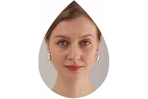 PRETOLE Large Teardrop Earring Dupes Gold Shell Teardrop Earrings for Women Lightweight Hollow Teardrop Earrings Hypoallergenic Chunky Gold Dome Drop Statement Earrings Trendy Teardrop Earrings 20/30/50mm
