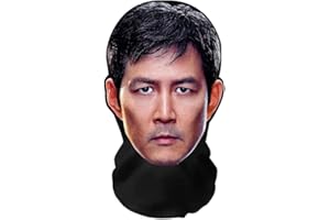 Aristo Solutions Máscara de cara completa con impresión 3D, transpirable, ligera y cómoda, ideal para cosplay, fiestas, Halloween, karnveal y eventos