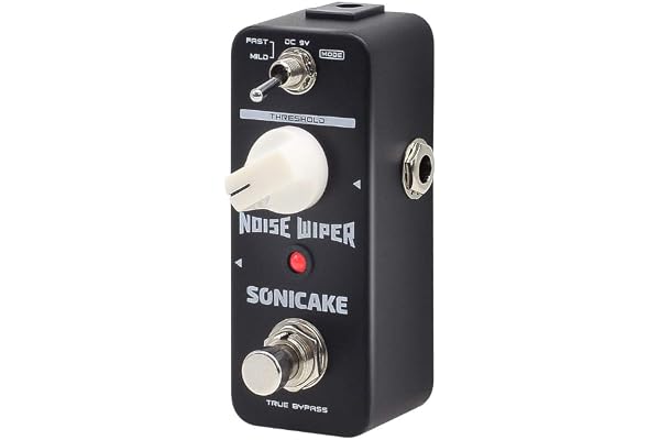 SONICAKE Noise Wiper Pédale d'effets pour guitare True Bypass Noise Gate