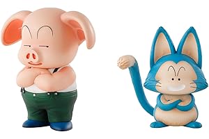 ICHIBANSHO FIGURE Ichibansho Dragon Ball Masterlise Oolong & Pu'ar (Entrenamiento): Estatua Coleccionable de Bandai Spirits. Figura Premium de PVC, un artículo único y nostálgico para Cualquier Vitrina Dragon Ball.