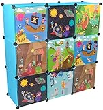 badregale Lustige Abenteuer & Tiermotiv-e für Jungs & Mädchen auf jeder Magnet-Tür der Kinderschränke. Jede Griff-Türe im Kinderregal zeigt bunt-hübsche Druck-Bilder mit Märchen, Pirat-en & Dino-Saurier