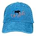 Produktbild Taurus Zodiac Denim Hat Adjustable Women Mini Baseball Hat