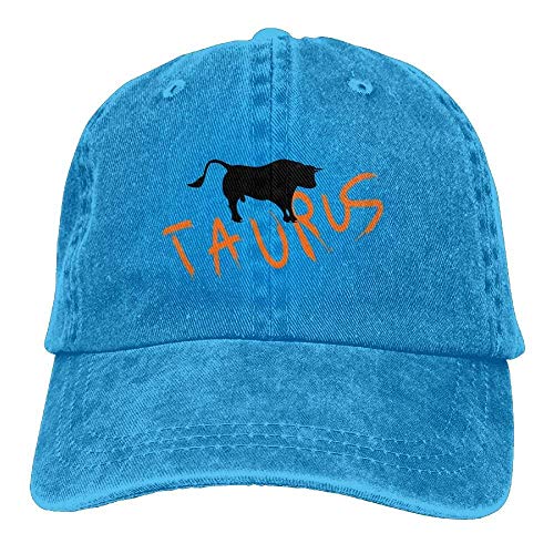 Preisvergleich Produktbild Taurus Zodiac Denim Hat Adjustable Women Mini Baseball Hat