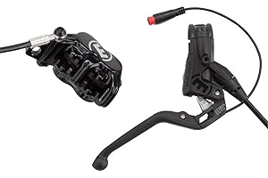 MAGURA MT5e Scheibenbremse VR/HR Ausführung Schalter: HIGO-Schliesser, Bicycle Brake, Unisex-Adult, Black, One Size