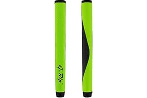 THE GRIP MASTER G-RIP ST-1 - Oversize Jumbo Putter Grip. Green/Black.