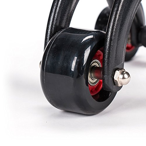 diMio Bauchtrainer – Ab Roller – mit 3 Rollen und Stopper – der effiziente Bauchmuskeltrainer für Zuhause - 3