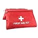 Produktbild Leezo Mini Leere Erste-Hilfe-Kit Tasche Wasserdichte Notfall Medical Organizer Tasche für Home Office Arbeitsplatz Reise Camping Rot