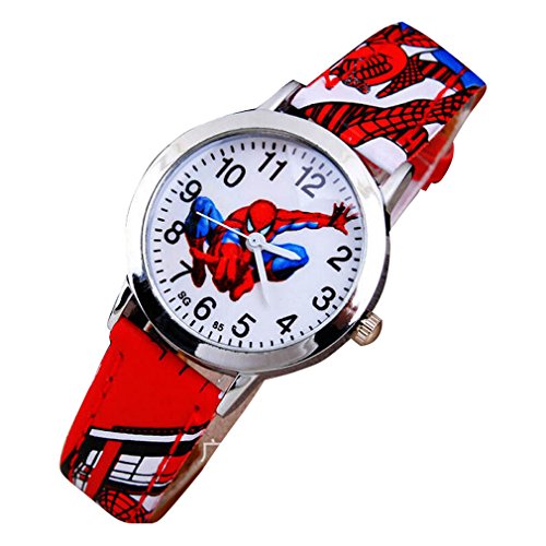 Spider-Man Children Cartoon Uhren Watches Kids Watch WP@KTW173100R