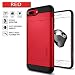 Produktbild iPhone 8 PLUS / 7 PLUS Hülle, Spigen® Slim Armor CS Kartenfach Card Holder Schutzhülle für Apple iPhone 7 PLUS Hülle / iPhone 8 PLUS Case Red