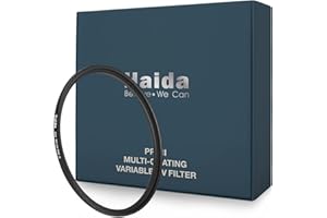Haida Filtre UV 55 mm – Filtre de protection ultra fin pour lentille ultraviolette multicouche