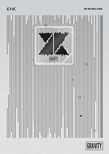YNB Entertainment Knk - Gravity (2Nd Single Album) [Kihno Edition] Kihno Kit+Postcard+Folded Poster