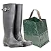 Produktbild 4YourHome Feste Robuste Aufbewahrungs Tasche Tragetasche für Schmutzige Schlammige Gummistiefel