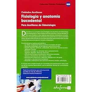 Fisiología Y Anatomía Bucodental Para Auxiliares De Odontología