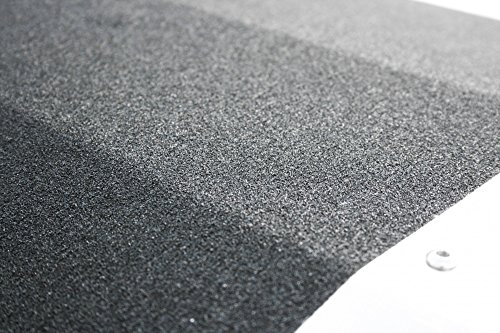 Schwellenbrücke Schwellenrampe Rollstuhlrampe aufliegend 90 cm Länge Rampe - 3