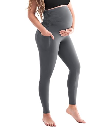 Collants De Maternité Doublés Polaire - Taille Haute Extensible, Opaque, 100g - Pour Femme Enceinte, Confort Hiver, Couleur Noir