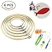 Produktbild 6pcs Stickrahmen, Holz Runde Nähmaschine Stickerei Ring Cross Stitch Hoop 10/13/17/20/23/26cm