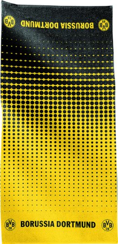 Preisvergleich Produktbild BVB-Badetuch mit Punktemuster one size