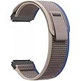 PEFKO PSS87 22MM Washable Velcro Trail Loop Bands / Straps Compatible with Noise Colorfit Pulse 2 Max / Huawei GT2(46mm) / Honor Magic Watch 2(46mm) / Noise Pulse Go Buzz / Boat Flash / Xtend / Xtend Pro / Noise Colorfit Ultra Fireboltt Rage / Fireboltt Phoenix / Noise Colorfit Pulse Grand / Noise Colorfit Pulse 2 Max Smart Watch & All 22mm lug Watches